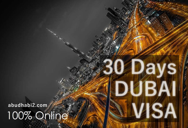 30 Days Dubai Tourist Visa