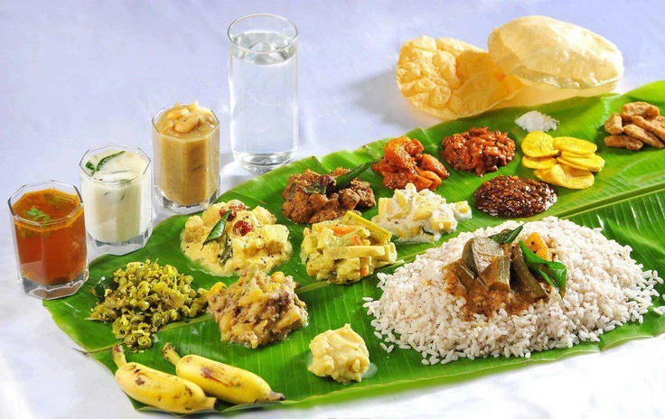 Kerala Traditional Indian cuisine