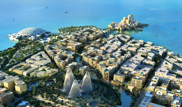 Saadiyat Islandand developed by the (TDIC),in Abu Dhabi