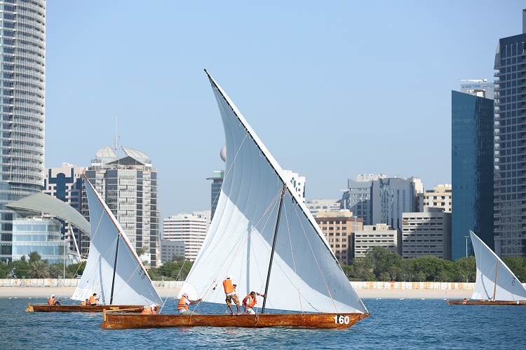 Al Bawaneesh Sailing Race in Abu Dhabi