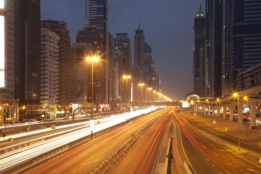 Sheikh Zayed Road Streetlights