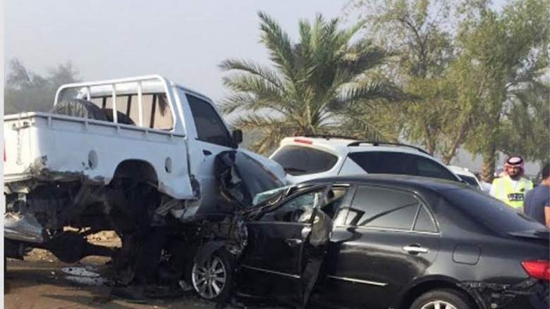 Abu Dhabi - Al Ain Accident