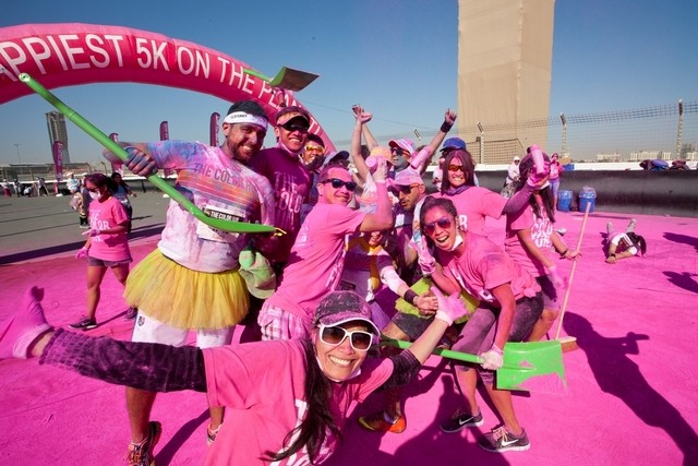 Abu Dhabi Colour Run 2016