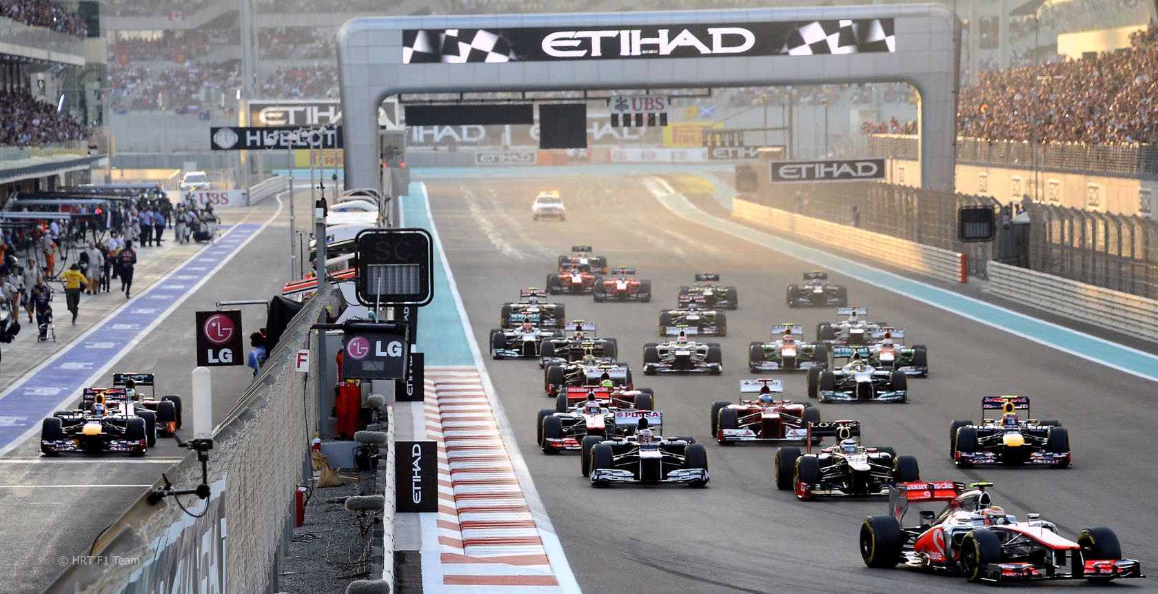 Abu Dhabi Etihad Grand Prix Track