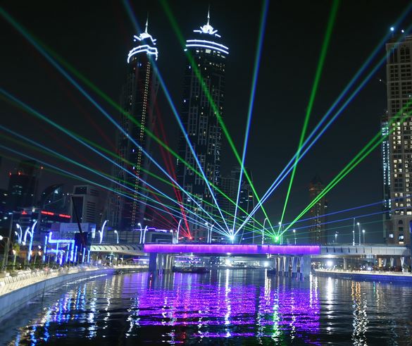 Dubai Canal Opening