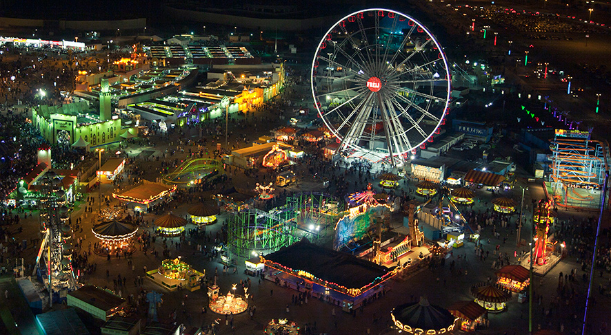 Global Village Hawk-Eye Night View