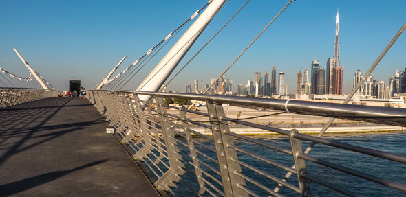 Dubai Canal Boardwalk