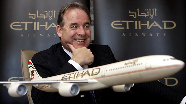 Etihad CEO James Hogan