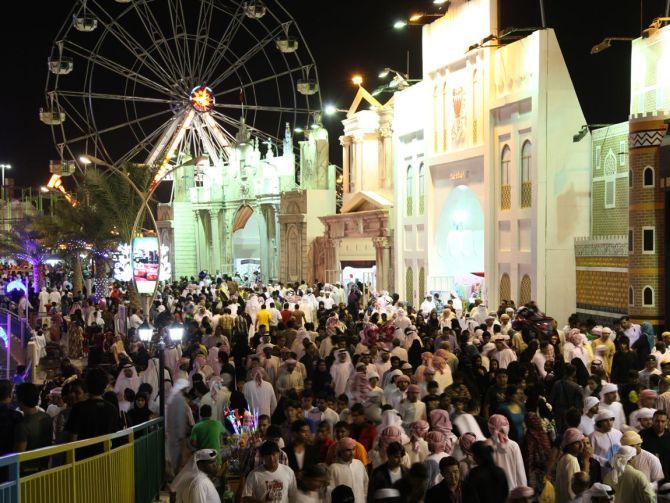 Global Village Crowds