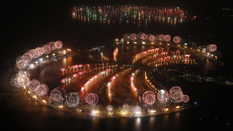 Palm Jumeirah New Years Eve Fireworks