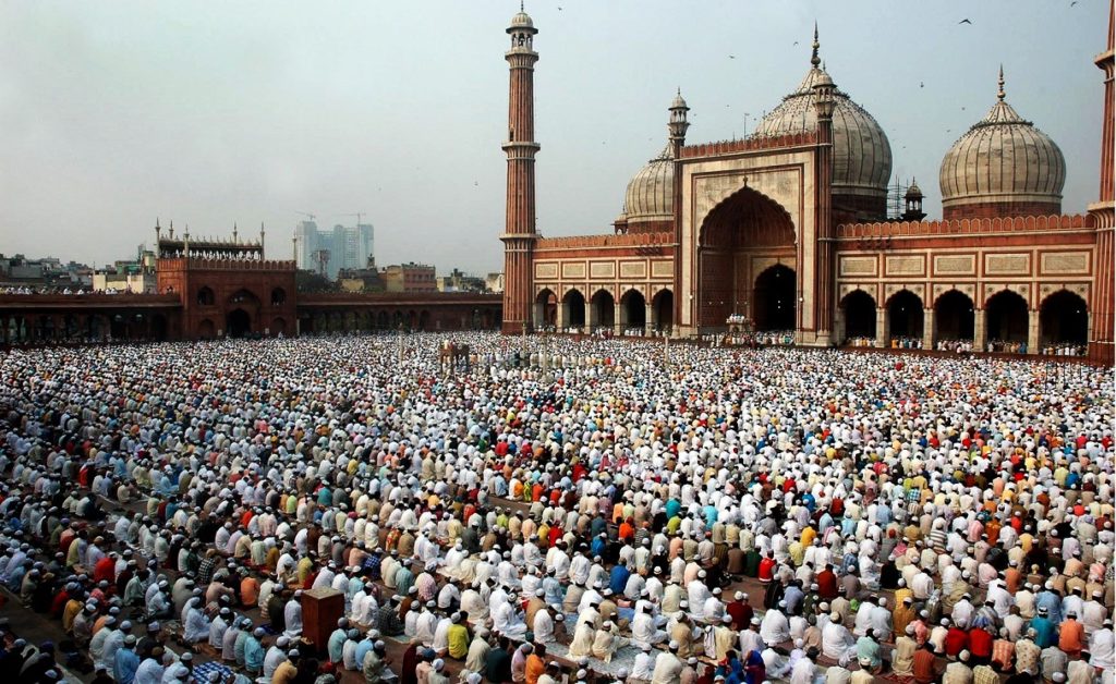 Ramadan Prayers at Jama Masjid New Delhi