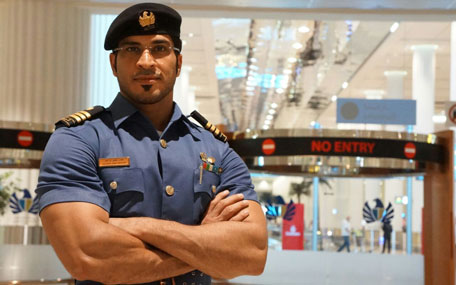 Dubai Customs Inspector at Airport