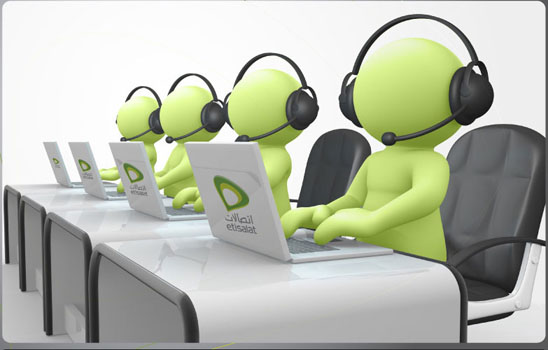 Etisalat Customer Care Illustration
