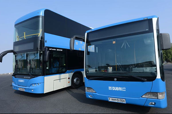 New Dubai Metro Feeder Bus