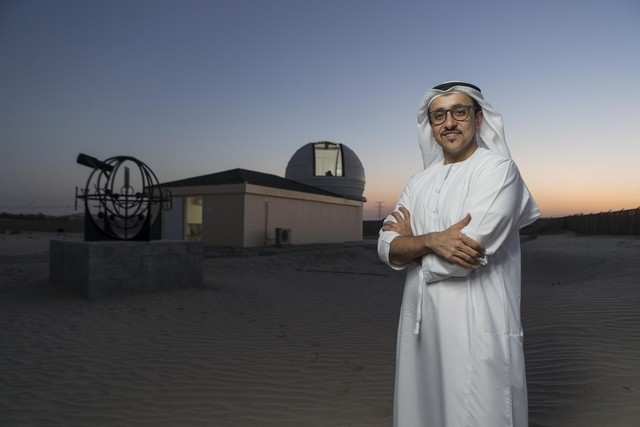 Thabet Al Qassieh at Al Sadeem Observatory