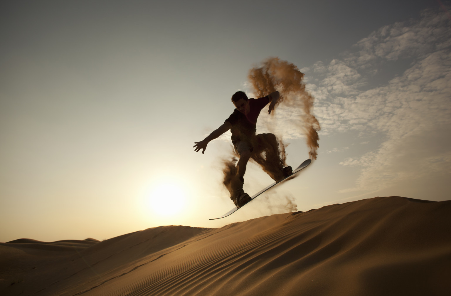 Sand boarding UAE
