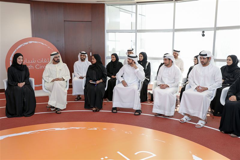 Sheikh Mohammed Attends Youth Circle