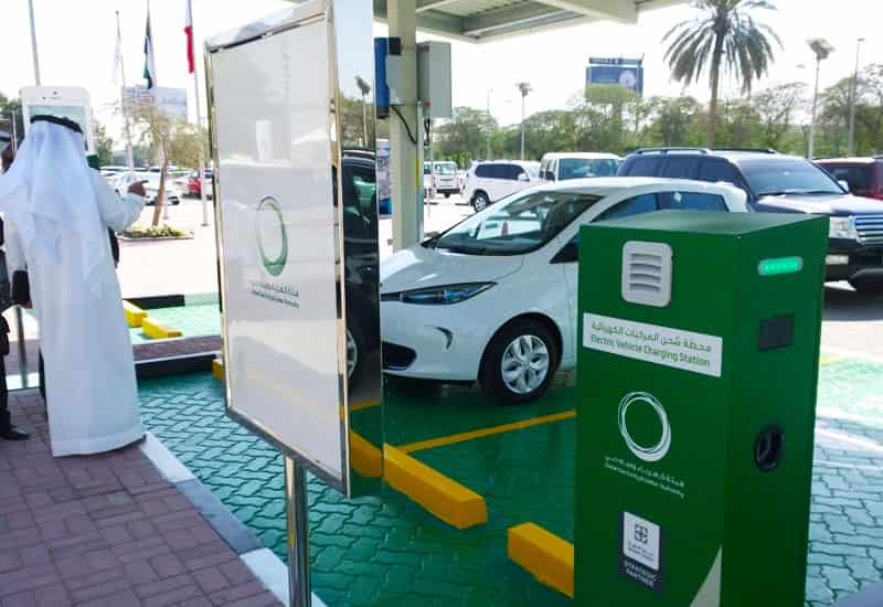 DEWA Electric Charging Station