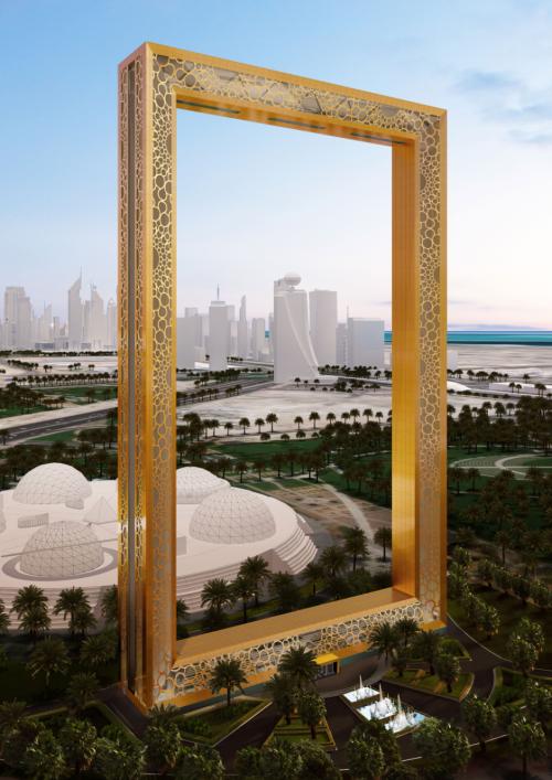 Dubai Frame Gold