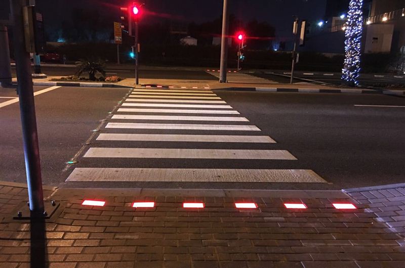 First Smart Pedestrian Signal Dubai