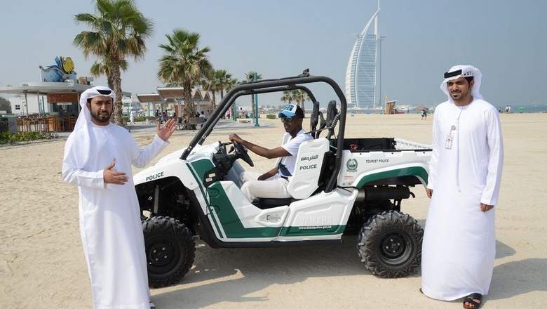 Dubai Police Beach Buggy
