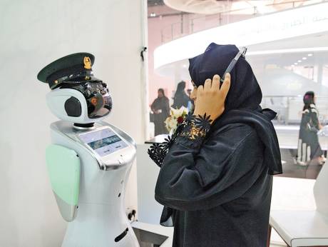 Dubai Police Robot Saeed Al Farhan
