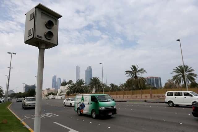 Speed Camera in Abu Dhabi