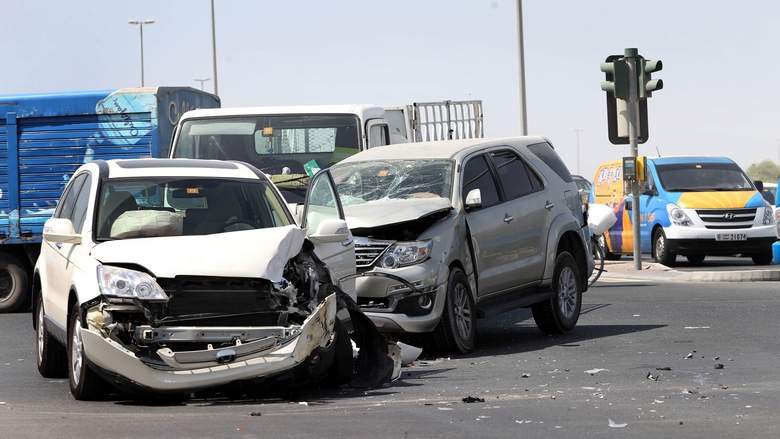 Road Accident in UAE
