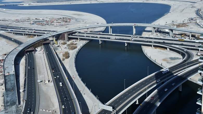 Al Khail Road Bridge to Dubai Mall