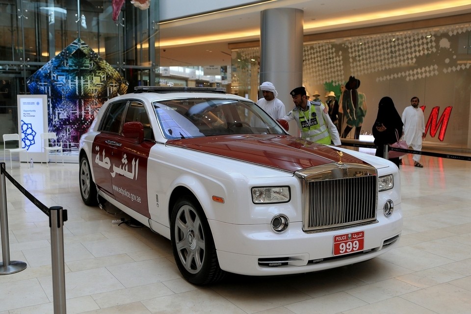 Abu Dhabi Police Car