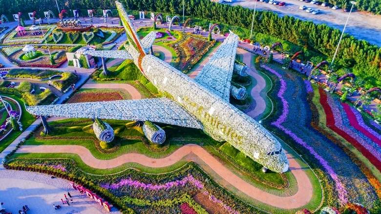 Largest A380 Flower Structure