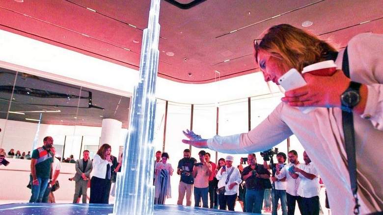 Burj Khalifa Interactive Display