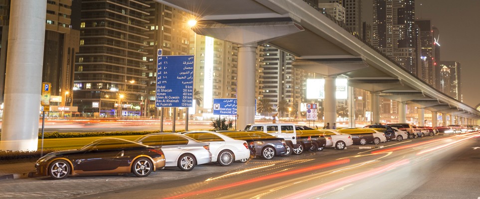 Parking and Metro in Dubai