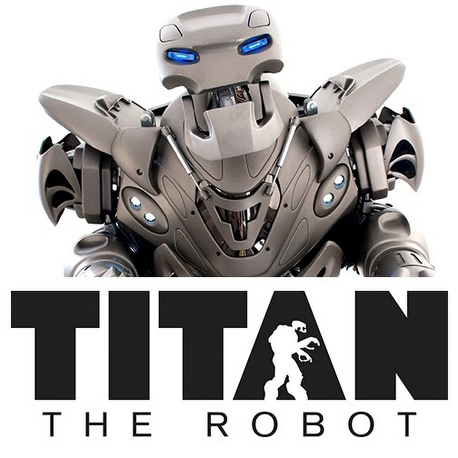 Titan, the robot greeter in Abu Dhabi