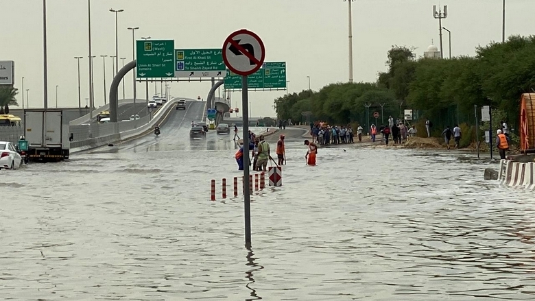 Ten Emiratis rescued from flooded valley in UAE